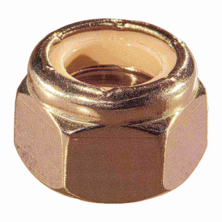 Midwest Fastener Lock Nut, 7/16"-14, 316 Stainless Steel, Not Graded, 6 PK 932247